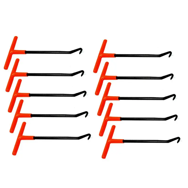 

Simple Tension Spring Hook T Shaped Handle Exhaust Pipe Spring Wrench Puller Installer Hooks Tool 10Pc