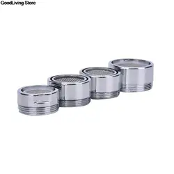 1Pcs 20/22/24/28mm Chrome Water Faucet Bubbler Kitchen Faucet Tap Aerator Nozzle Sprayer Filter Water Saving Shower Head Filter