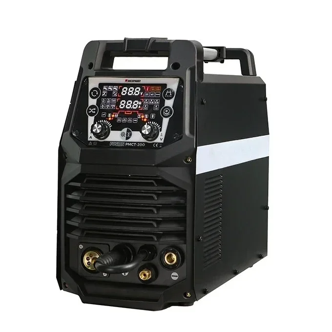 Decapower Single Phase Gas Gasless MMA TIG CUT MIG Pulse 6 in 1 Arc  Welding Machine 200A