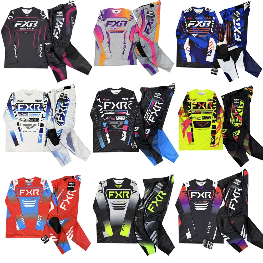 

2025 MX Gear Set Dirt Bike Top Moto Jersey Set Motocross Clothing Off Road Moto Combos