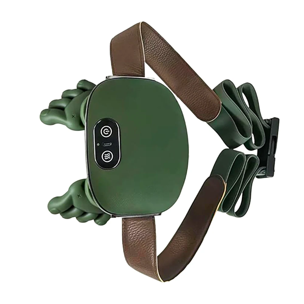 

Массажер для шеи с подогревом - беспроводная портативная массажная подушка Шиацу для глубокого массажа шеи и плеч с 4D-разминанием для расслабления мышц