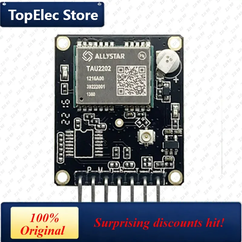TopElec TAU2202 Inertial Navigation Module Dual-frequency GPS Positioning Module L1+L5 Built-in 6DIMU/GNSSINS Development Board