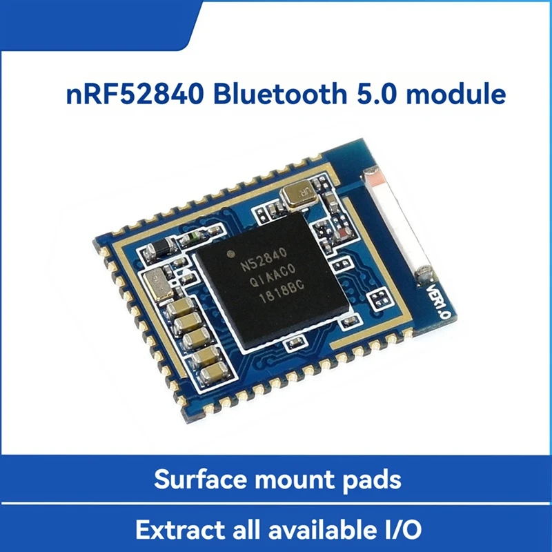 Super Sale Waveshare NRF52840 Bluetooth 5.0 Module Compact Size on-Board Antenna