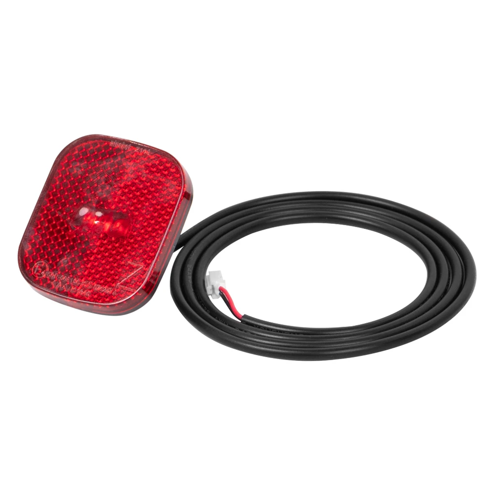 Rear Fender Taillight Stoplight Lamp for Ninebot F30D F40D Electric Scooter Fenders Number License Plate Mudguard Lights Parts