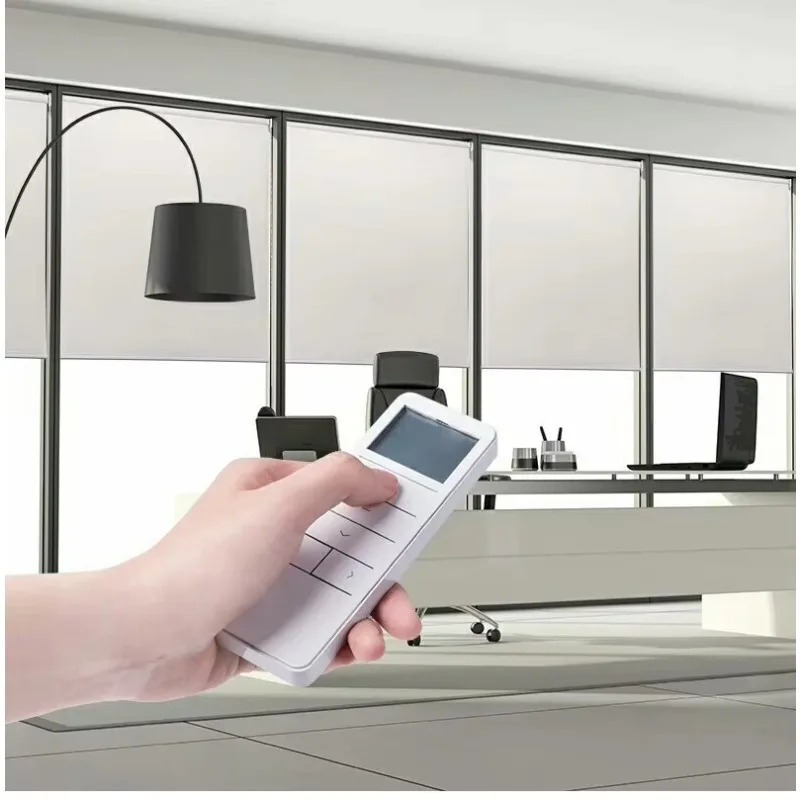 Size Customized Best Quality Hot Selling Smart Home Motorized Roller Blinds Window Curtain for Home Decoration