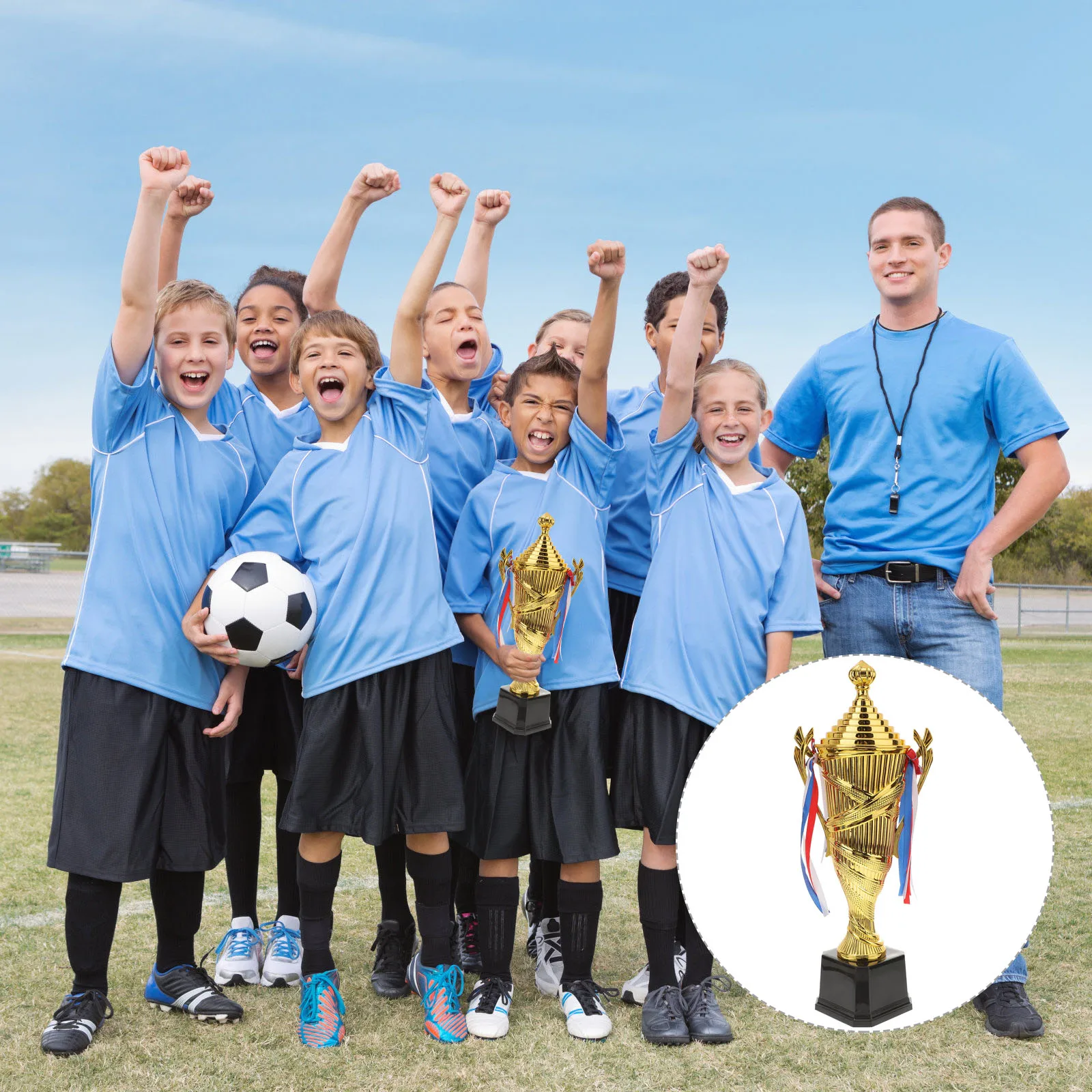 

1pc Plastic Golden Trophy Kids Gifts Small Cup Engraved Award Trophies Kindergarten Gifts Contest Reward Christmas