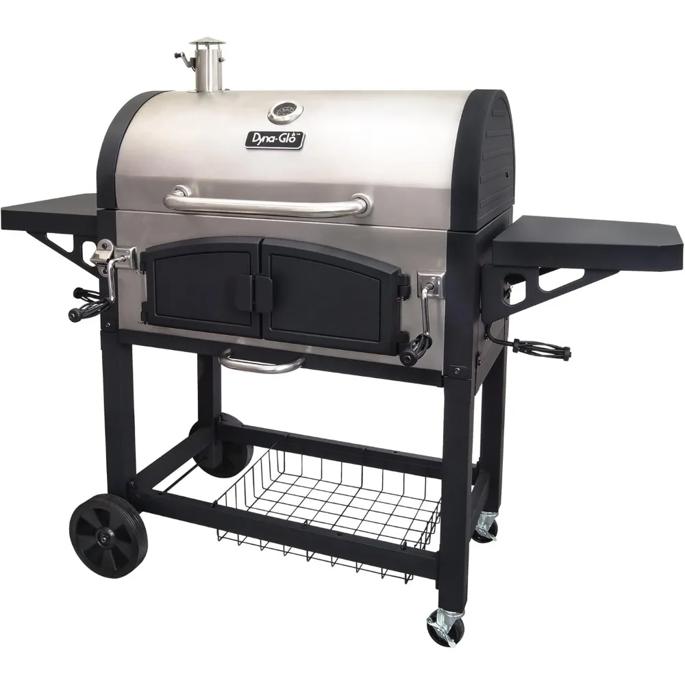 C-D X-Large Premium Dual Chamber Charcoal Grill