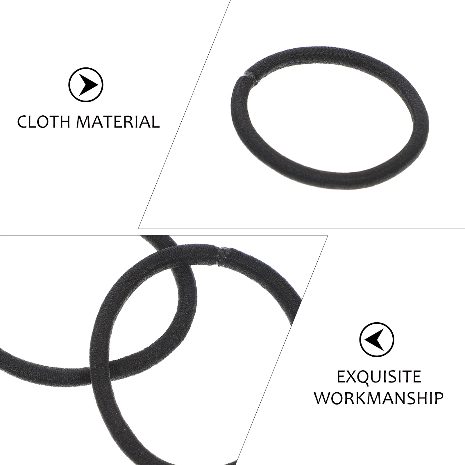 

Hair Accessories for Women Highly Elastic Rope Stretchy Ties Ponytail Miss Holder