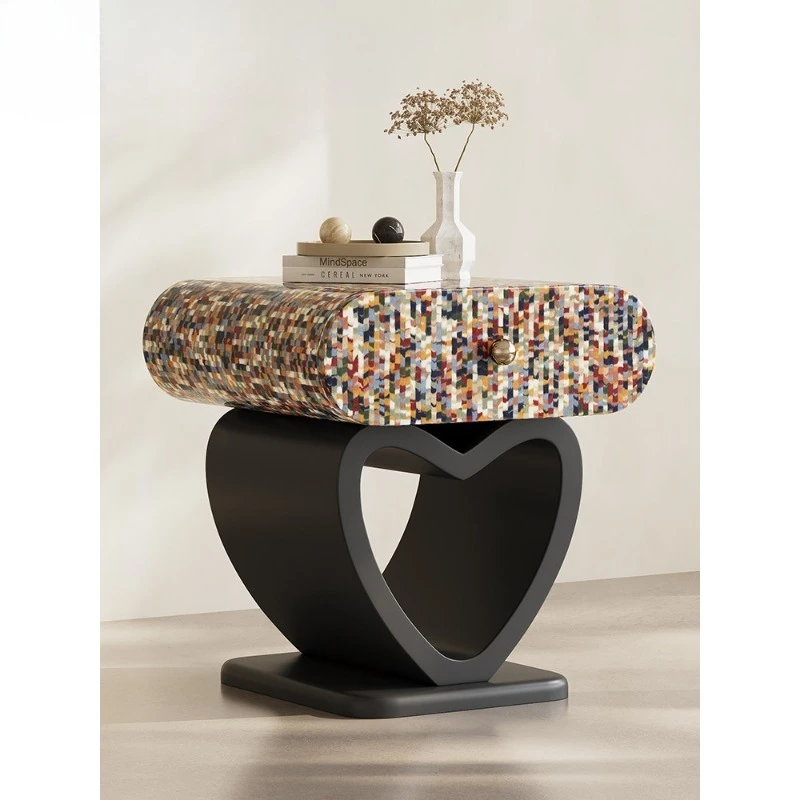 

Cream wind bedside table rainbow premium bedside table