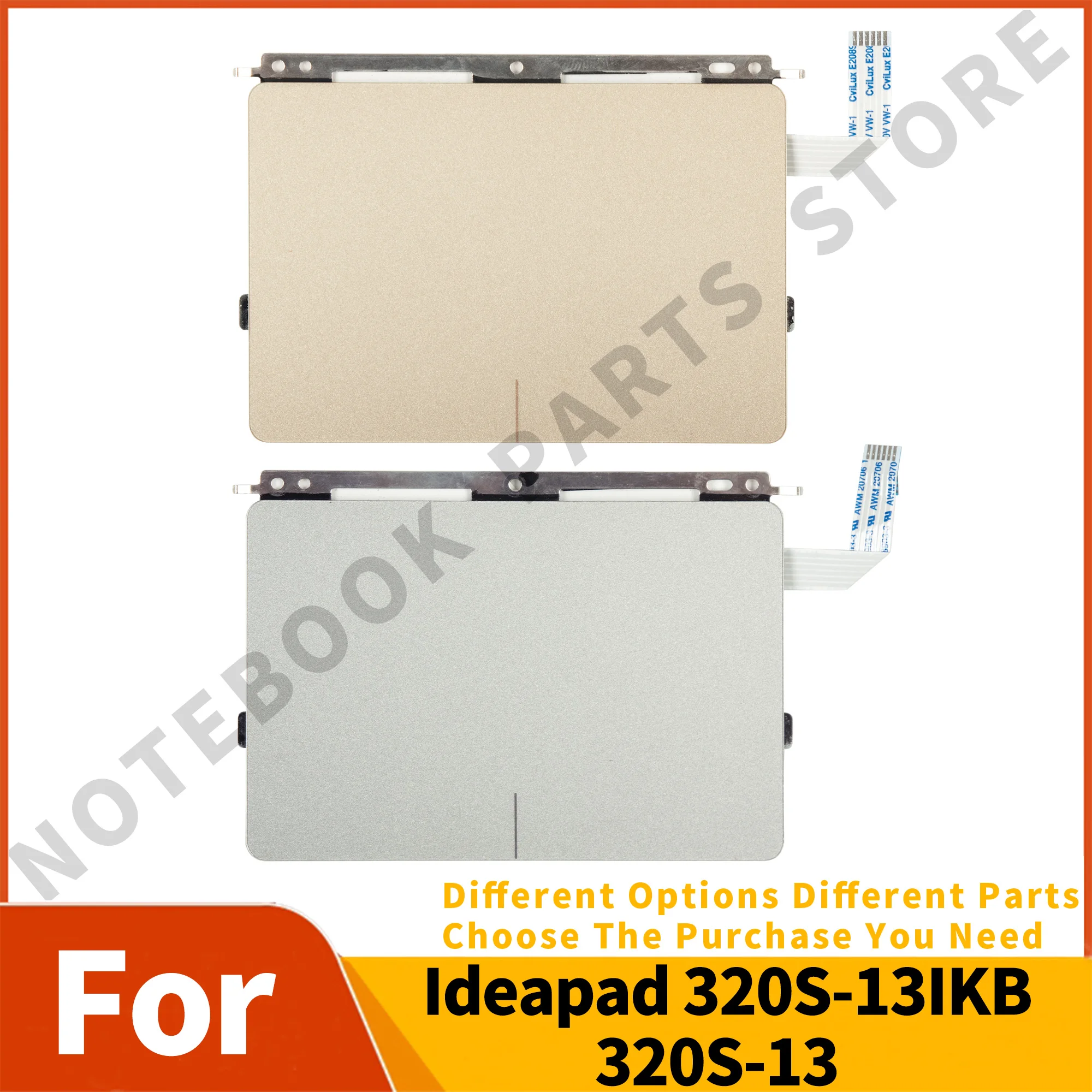 Laptop Touchpad For Ideapad 320S-13IKB 320S-13ISK 320s-13 81AK Gold/silver Replacement