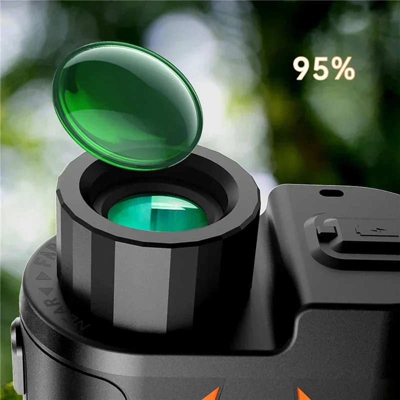 جهاز تحديد المدى بالليزر للجولف للصيد مع منحدر تعويض 1800 متر لتكبير مقياس مسافات لاعبي الجولف 6X