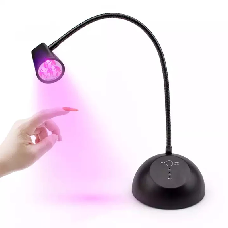 Mini UV LED Nagel lampe tragbare Desktop-Clip Mini Nagel lampe Trockner Maschine UV LED Nagel lampe Licht Härtung politur Nail Art Lampe