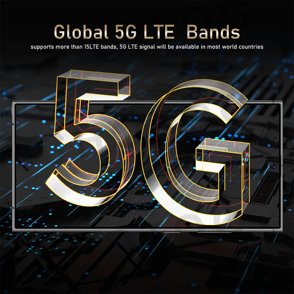 حافظة هاتف ذكي 2025 لهاتف S24 Ultra 7.3 بوصة أصلية 5G ثنائي الشريحة Andriod 14 حافظة هواتف محمولة 7800 مللي أمبير في الساعة للهواتف المحمولة #3