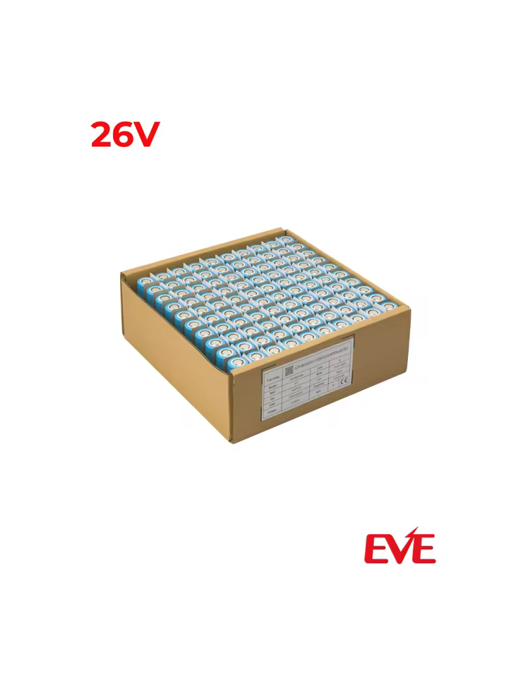 Kit 100 Baterias Li-Ion EVE