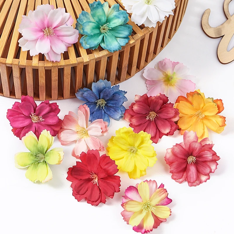 10/20/50Pcs Künstliche Blumen Rose Kopf Für Wohnkultur Gefälschte Blume DIY Handwerk Kranz Zubehör Für Ehe hochzeit Dekoration – Detail 12