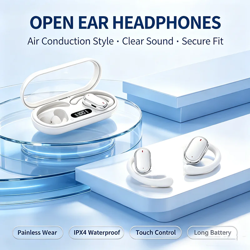 Contact Pickup Mic - Orijinal X97 Pro OWS Bluetooth Kulaklık
