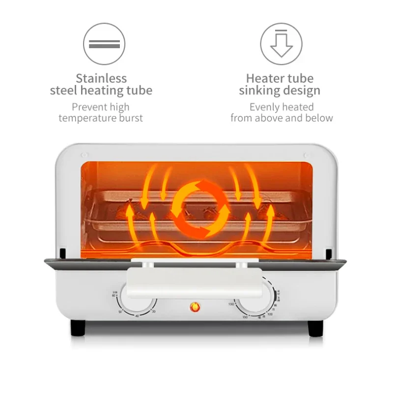 10L multifunctional electric oven home oven steam baking all-in-one machine mini oven