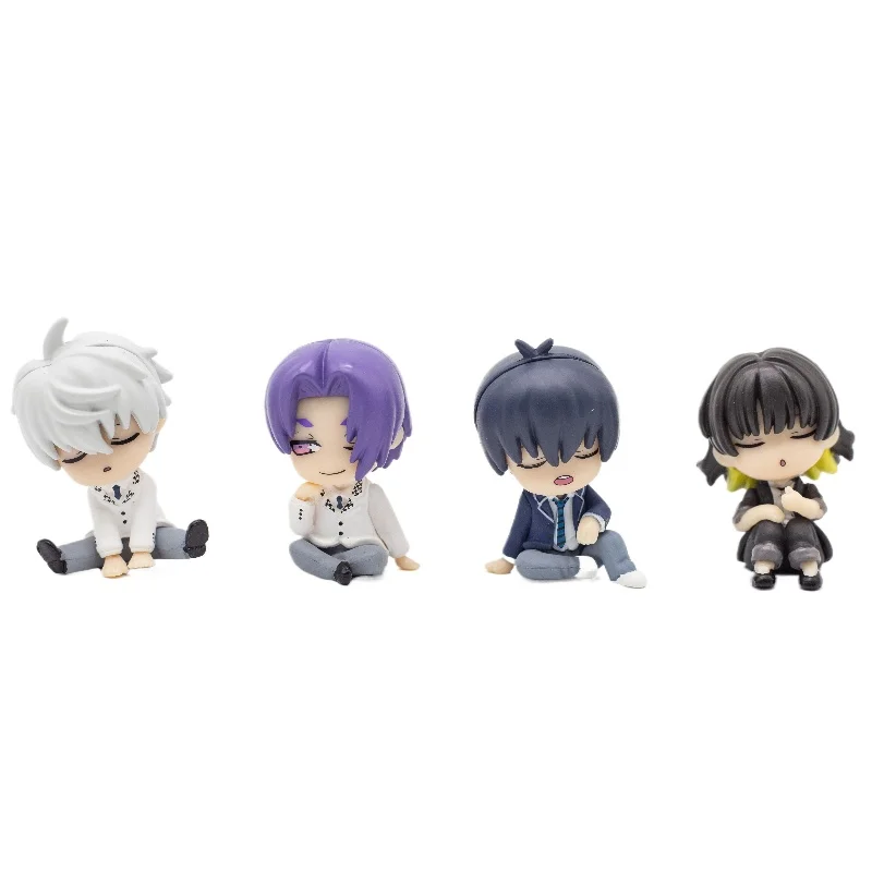 

Blue Prison Sleeping Shoulder Shoulder Nagi Seishiro Isagi Yoichi Bachira Meguru Mikage Reo Q-version Seated Blind Box Figure