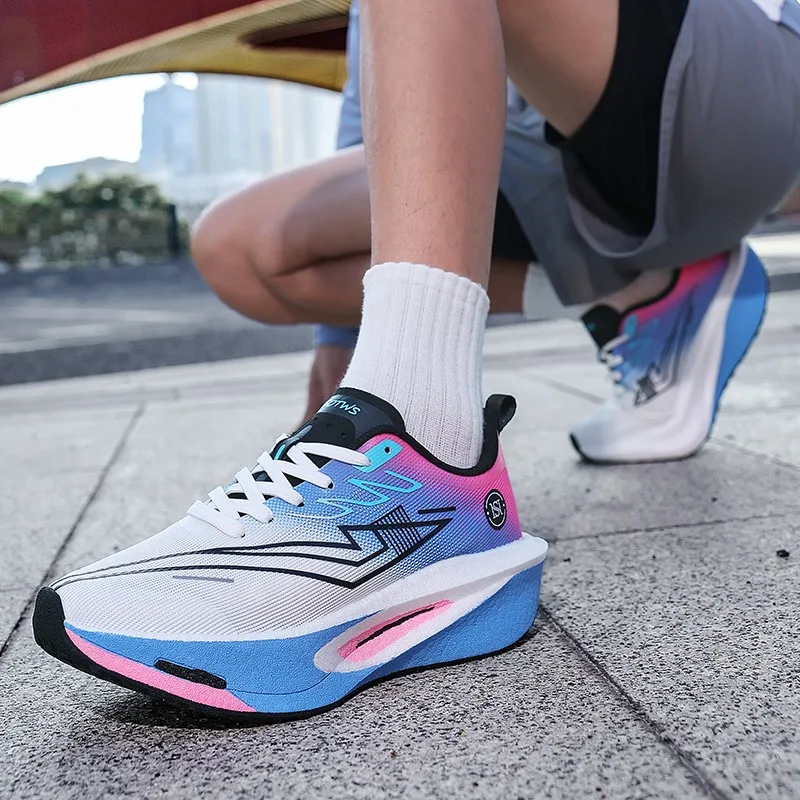 

2026 Men's Cushioning Running Shoes Lightweight Athletic Casual Sneakers Male Non-Slip Sports Shoes Outdoor Travel Walking Shoes