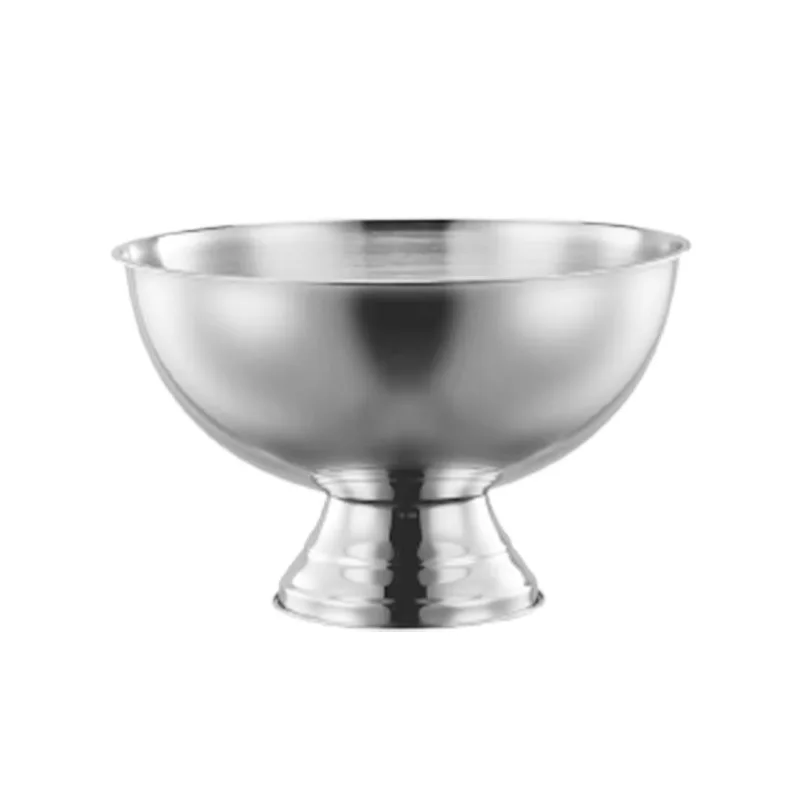 LMM stainless steel champagne bucket, red wine bowl, salad bowl, mixing bowl, fruit plate