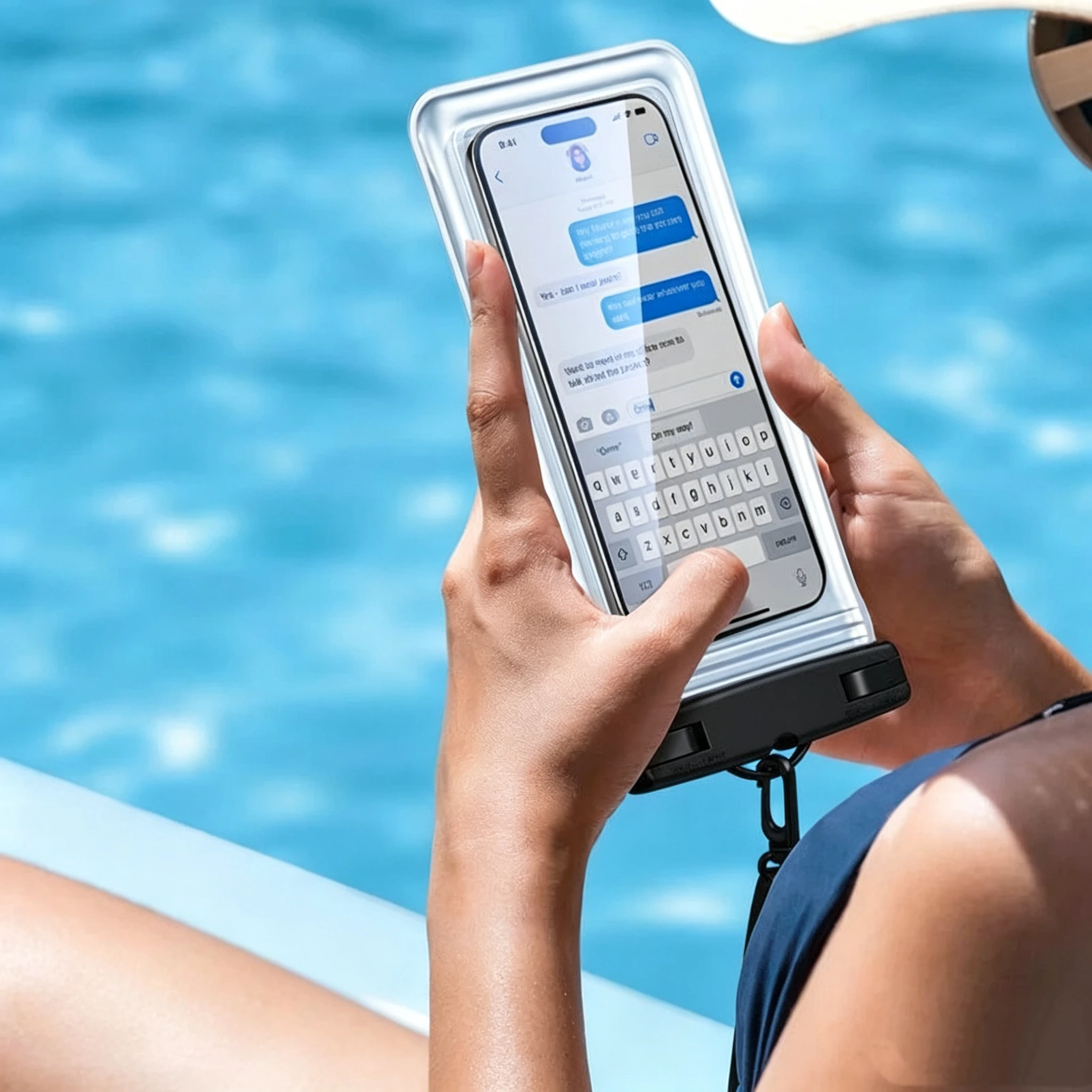 Floating Airbag Waterproof Swim Bag Phone Case For iPhone 11 12 13 14Pro Max Samsung S23 S22 Xiaomi 13 Huawei P30 20 Lite Cover