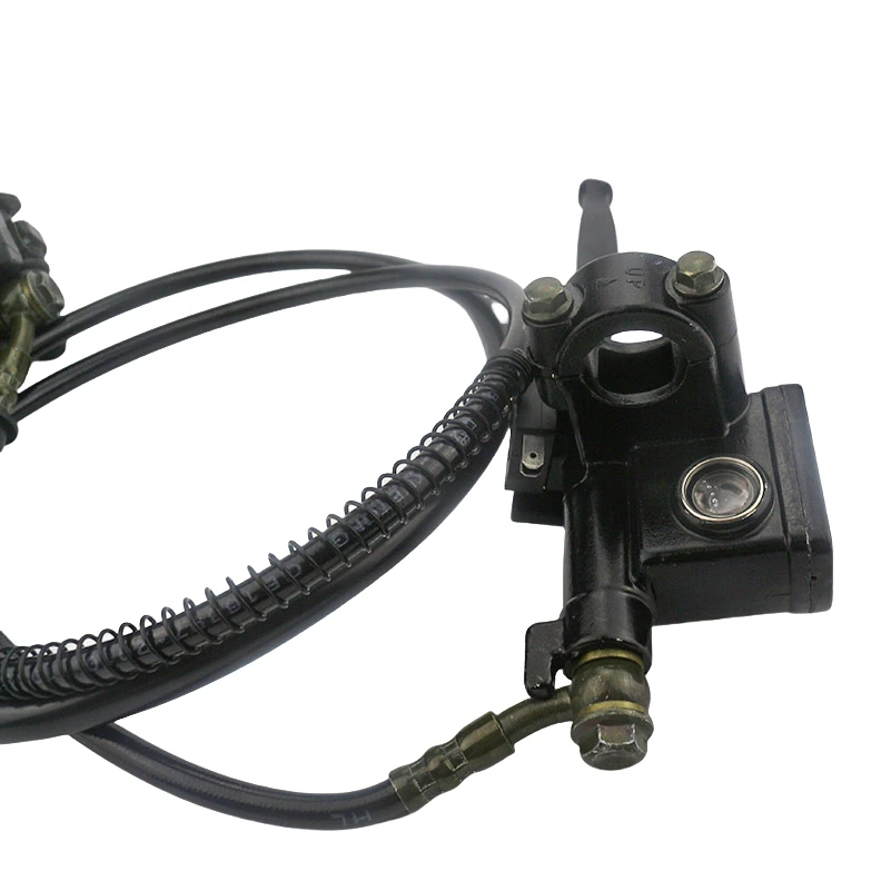 Rear Hand Hydraulic Disc Brake Master Cylinder Caliper Assembly For Chinese 50cc 70cc 90cc 110cc 125cc ATV Buggy Quad Bike Parts