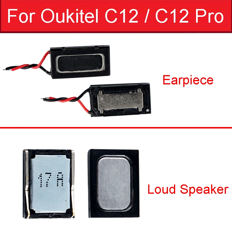 

Loudspeaker Loud Speaker Buzzer Ringer For Oukitel C12 C12 Pro Earphone Speaker Earpiece Flex Cable Replacement Parts