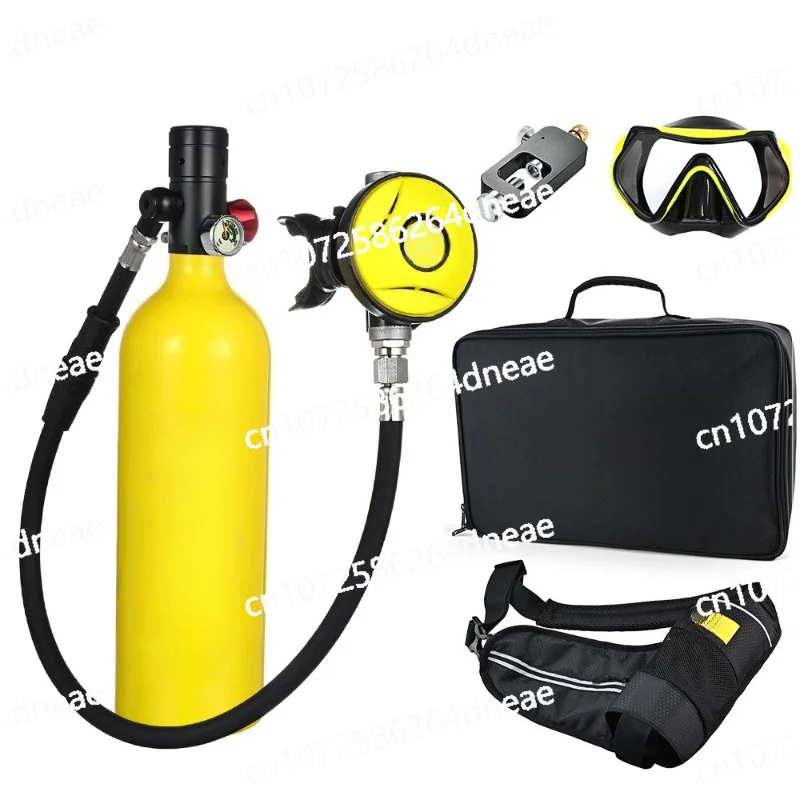 

X4000Pro underwater breathing apparatus diving oxygen cylinder 1L capacity portable diving breathing apparatus