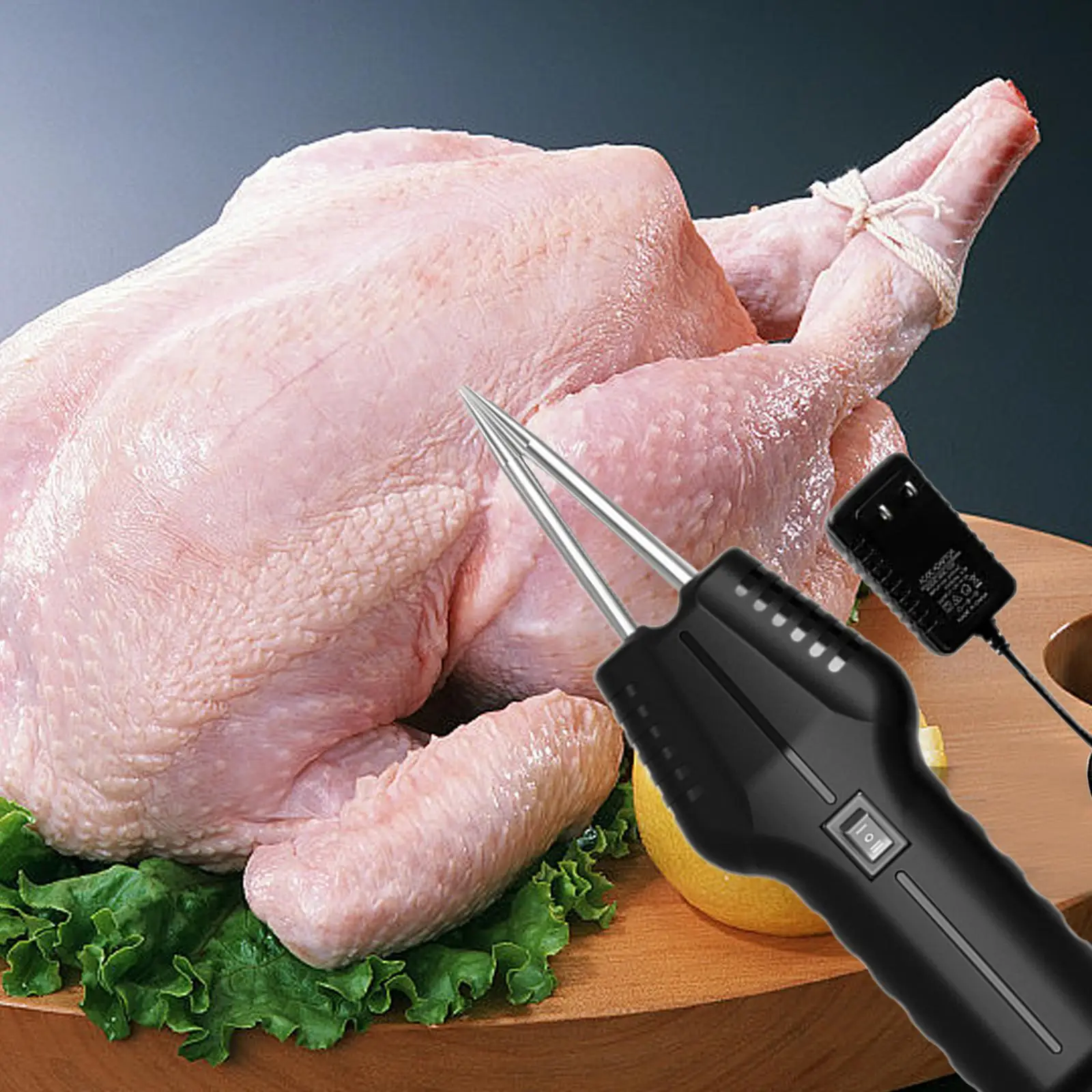 Electric Poultry Plucker Automatic Kitchen Gadget Labor Saving Short Hair