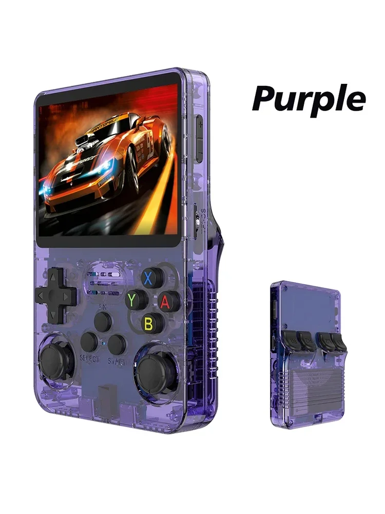 

R36S Retro Handheld Video Game Console Linux System 3.5 Inch IPS Screen Portable Pocket Video Player 64GB 128G RG35S Plus