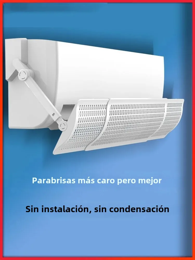 Air Conditioner Windshield Anti-Direct Blowing Air Mask Air Conditioning Shield Wind Guide Deflector Confinement Wall-Mounted