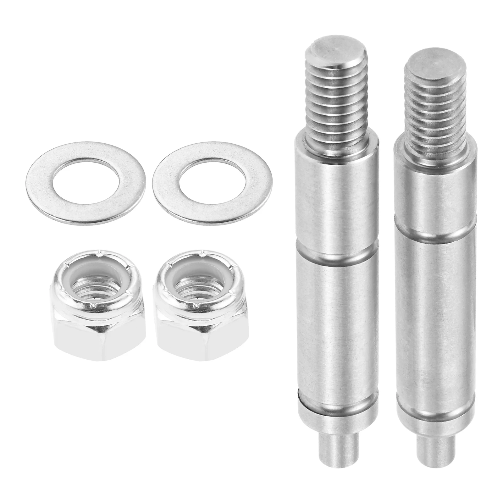 2pcs W10359269 Dryer Drum Roller Shafts Left & Right Side Kit for Whirlpool Crosley W10359270 AP6020386 PS11753705 339489 K34908