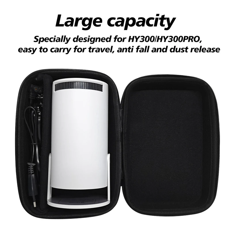 Projector Storage Case Carrying Bag for Mini Projector Pro Travel Carrying-Bag Storage for Projector Black-A68X view 4
