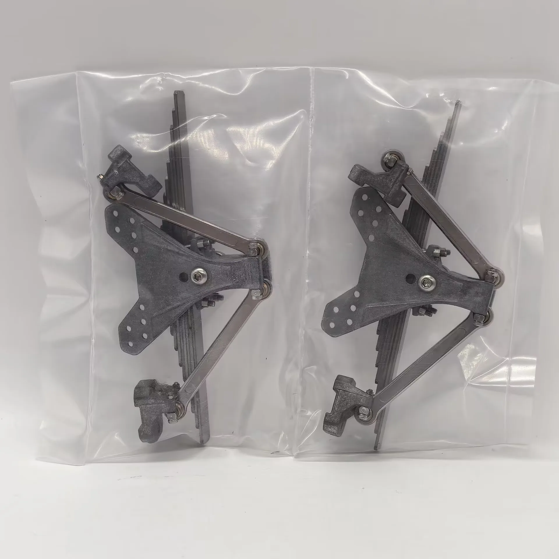 RC Scaleclub 1/14 Tractor Mud Head Simulation Metal Two-axle Rear Suspension Qianqiu For Tamiya Lesu Rc Truck Trailer 1 set