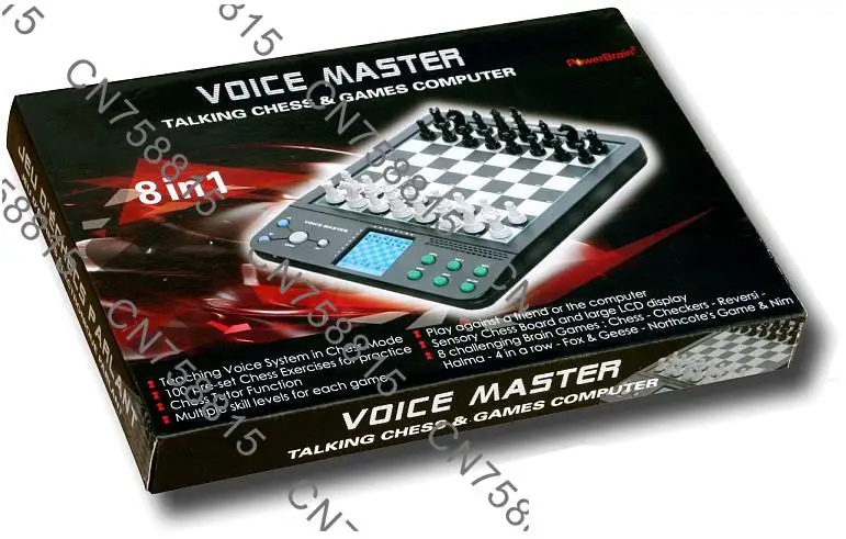 

All English operation chess can be man-machine artificial intelligence chip sparring artifact, discounted special price