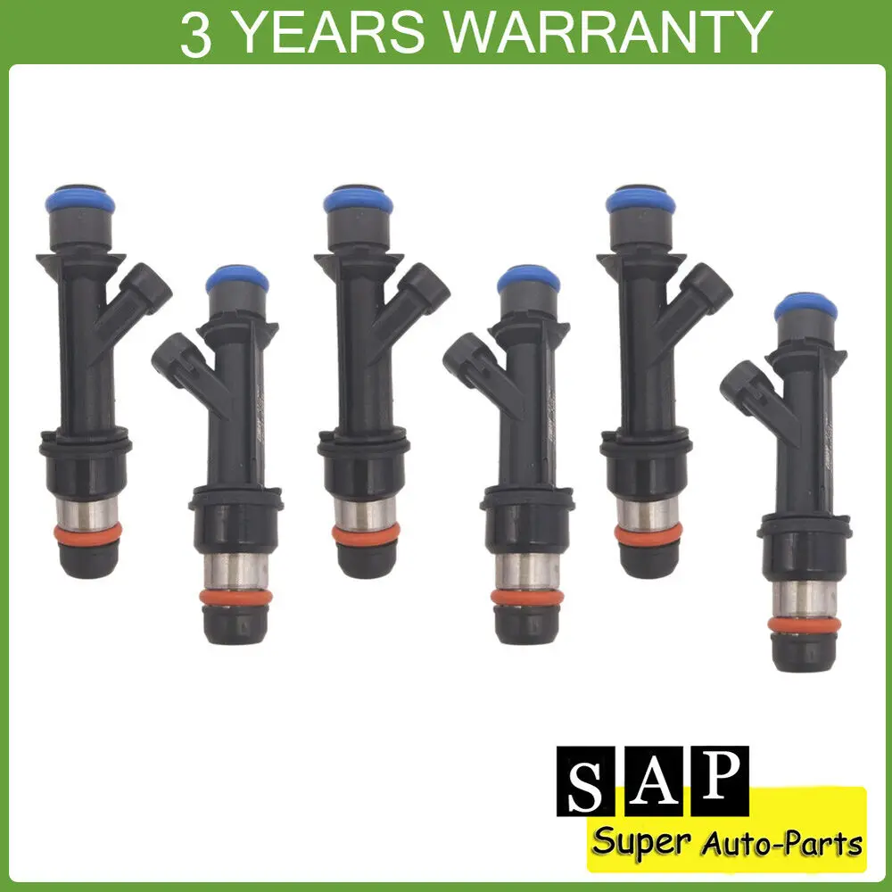 

6PCS Fuel injector 25313185 For Chevrolet Trailblazer Buick GMC Envoy Isuzu 4.2L