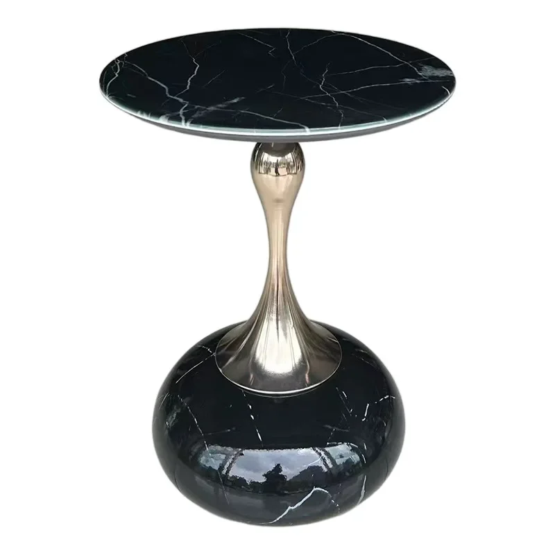 

Light luxury living room sofa side cabinet high-end simple Italian small coffee table bedside table mobile coffee table