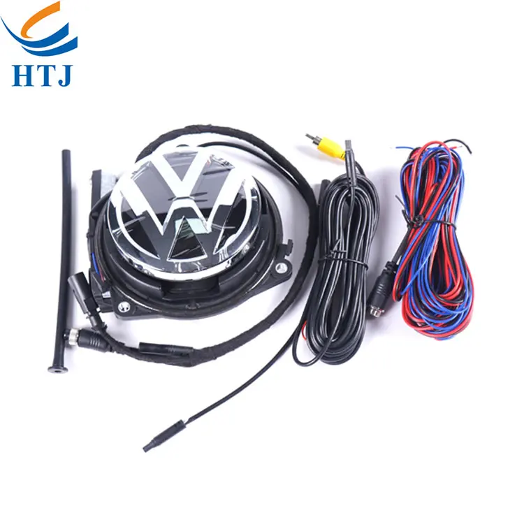 Car Reverse Camera Flip Rear View Camera Badge Logo Backup flipping Camera For VW Mk5 MK6 B8 POLO Golf EOS Passat