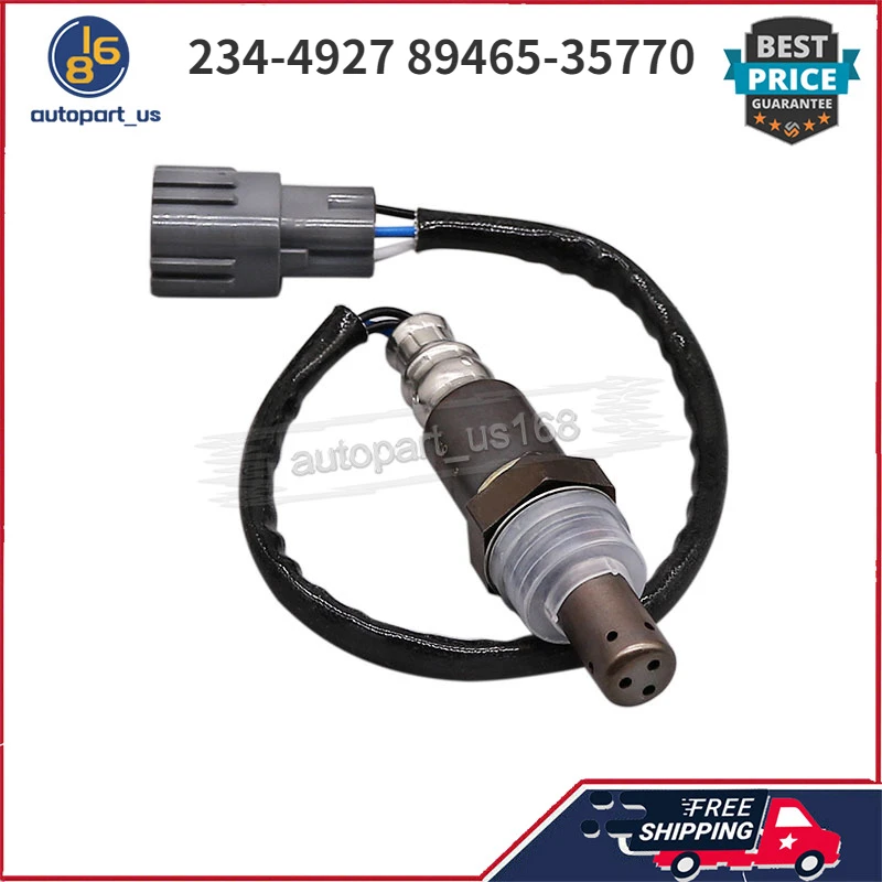 1Pcs Downstream Oxygen Sensor 234-4927 89465-35770 For Lexus ES350 GX460 Toyota Avalon Camry Land Cruiser Sequoia Tacoma Tundra