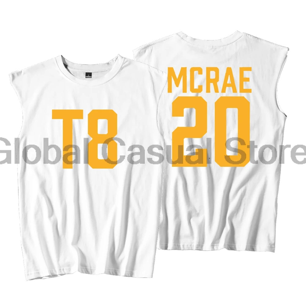 Tate McRae T8 Tank Tops Miss Possessive Tour 2025 Sleeveless Sport Gym Vest Men Women Streetwear Outdoor Sportwear