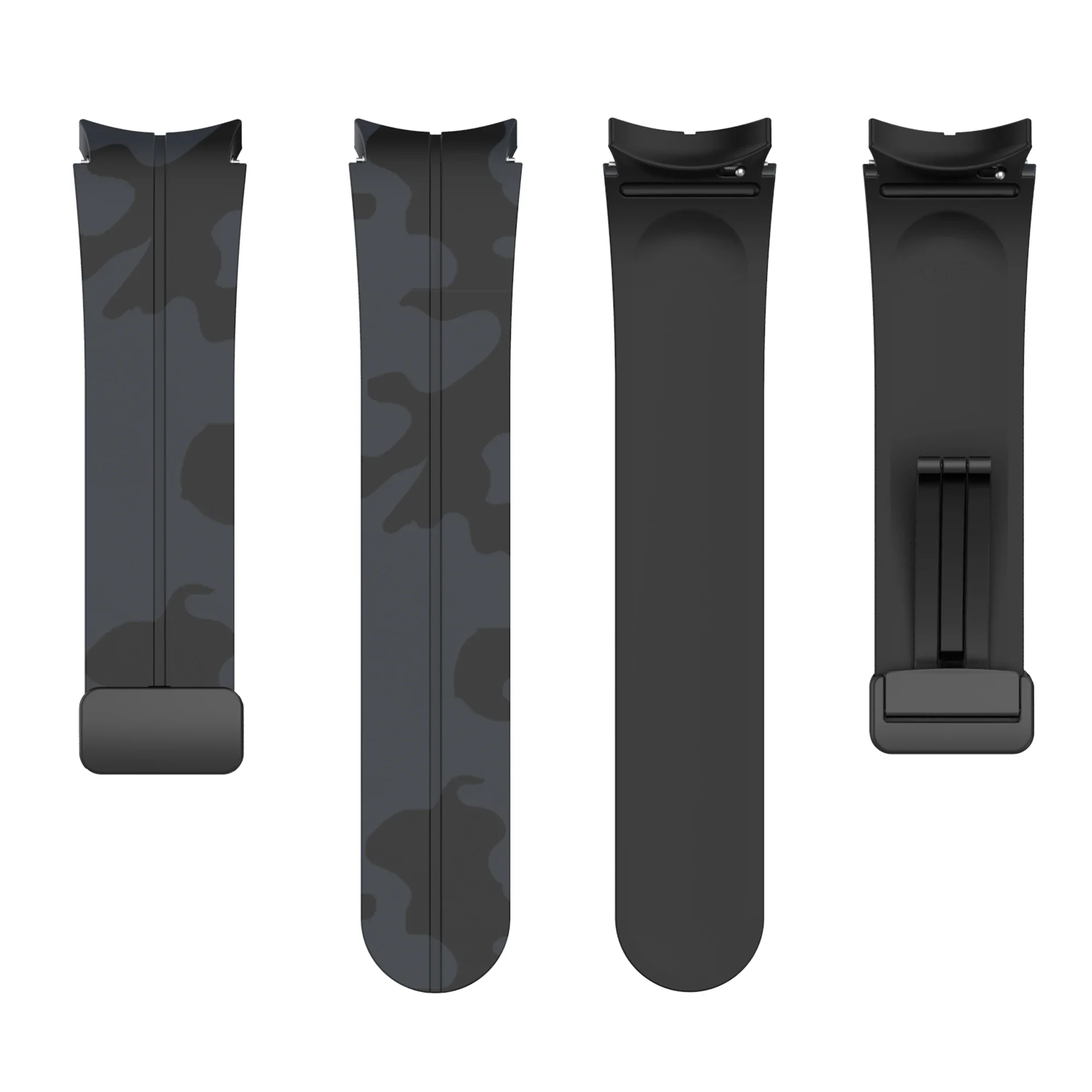 Tali silikon untuk Samsung Galaxy jam tangan Samsung, tali silikon untuk jam tangan Samsung Galaxy 7/6/5/4 40mm 44mm 5 Pro 45mm gelang jam tangan 4/6 Klasik 46mm 42mm 43mm 47mm