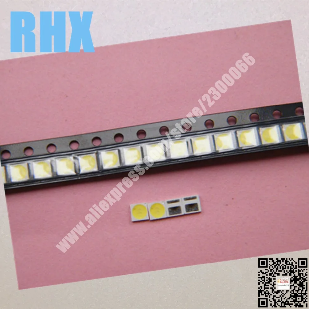 200piece/lot For repair LCD TV LED backlight Article lamp SMD LEDs  6V 3030 200MA  Cold white light emitting diode