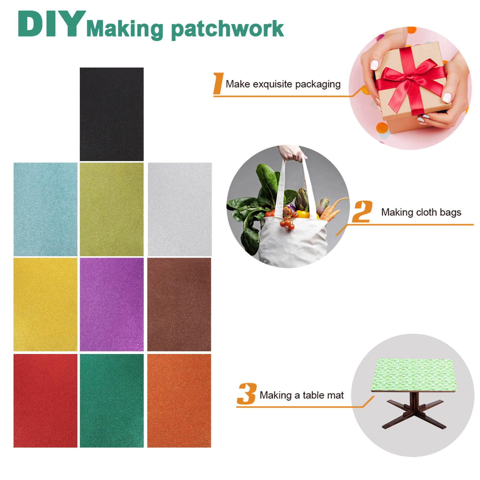 

10pcs Colorful Gold Powder Sponge Paper Thick Craft Sheets For Diy School Projects Handicraft Decoration Material Assortment