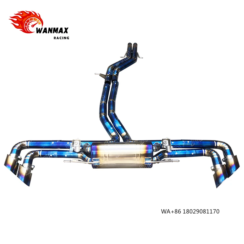 

Высокопроизводительная титановая выхлопная система Valvetronic Catback для Urus 4.0 2018-2023, премиальные выхлопные трубы