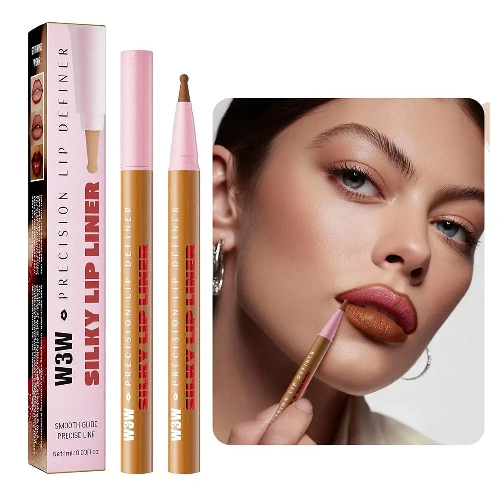 Hot Long Lasting Lip Liner Smudge-Proof Matte Lip Stain All Day Waterproof Seamless Lip Liner Stain Lip Makeup