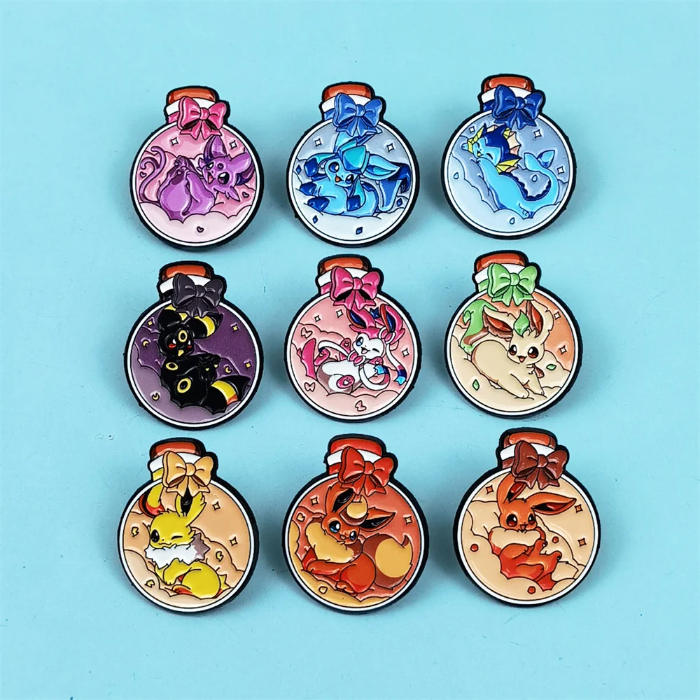 9-pecas-de-pins-de-esmalte-e-broches-de-anime-pokemon-eevee-evolution-para-mochilas-crachas-de-lapela-acessorios-de-joalheria-kawaii-para-fas