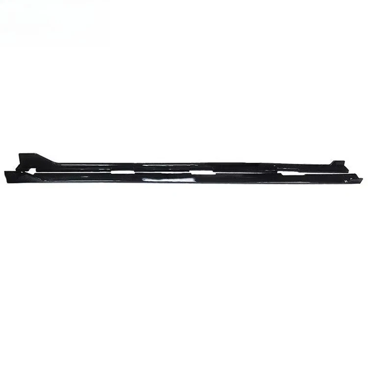 Glossy Black Side Skirts Extension  Hatchback for Civic Sedan  4DR 10th 2016-2021