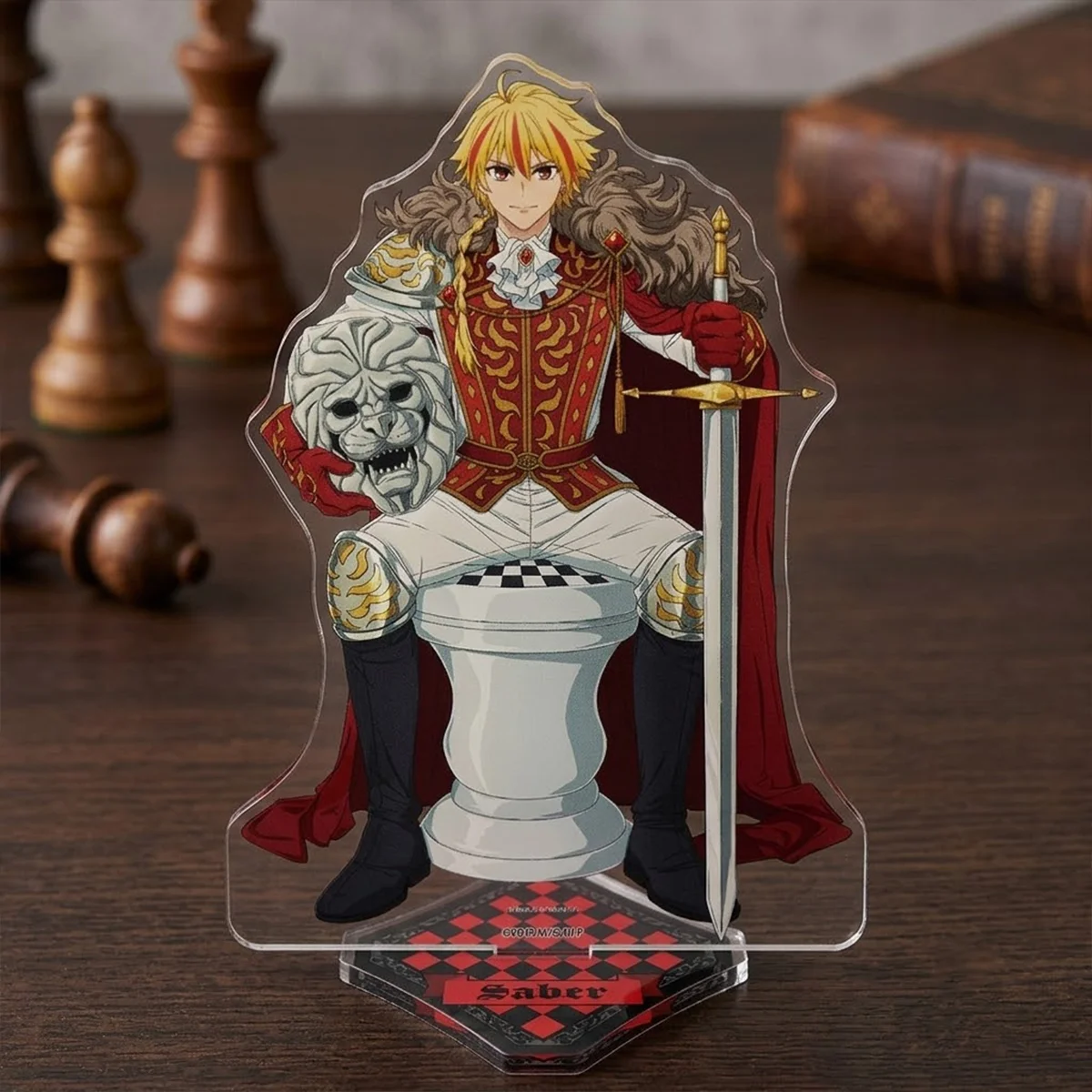 Anime Fate/strange Fake 15cm HD Acrylic Stand Gilgamesh Enkidu Unique Gift 4th of July Present Desk Bedroom Fantasy  keychain