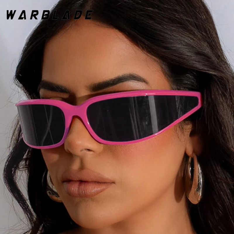 

Trendy Y2k Punk Sunglasses For Men Women Luxury Brand Designer Sun Glasses Outdoor Sports Cycling Windproof Goggles Female UV400