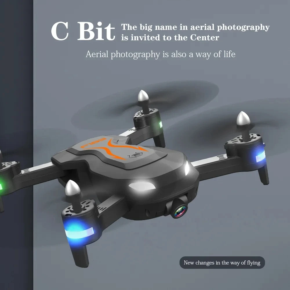 F183 Drone Professional 4K HD Dual Camera Wide Angle Aerial Photography Folding Optical Positioning Quadcopter Drone